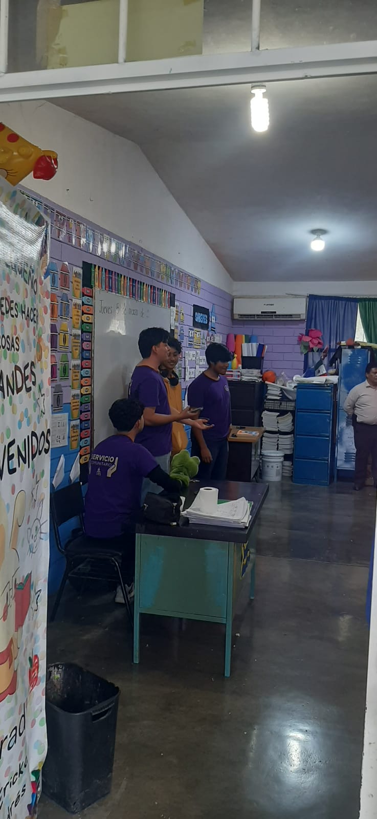Servicio comunitario escuela